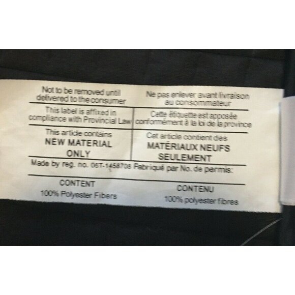 Baia Women's Jacket Black Size 2 Designer 3/4 Sleeve Full Zip Quilted Effect - Picture 12 of 13